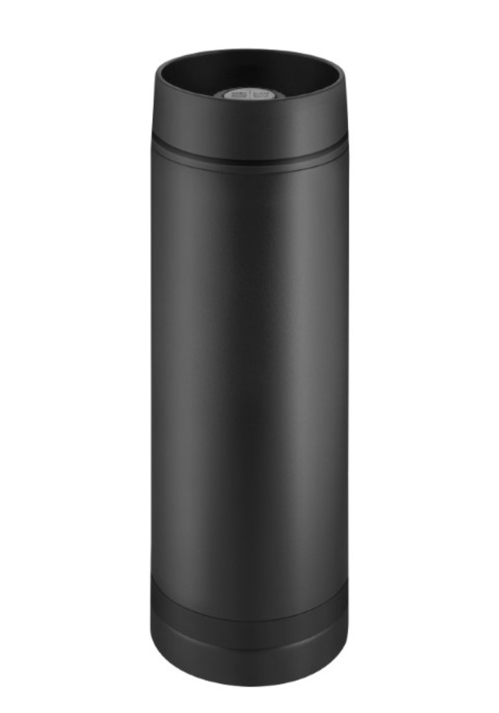 Metmaxx® Thermobecher schwarz/Ring schwarz
