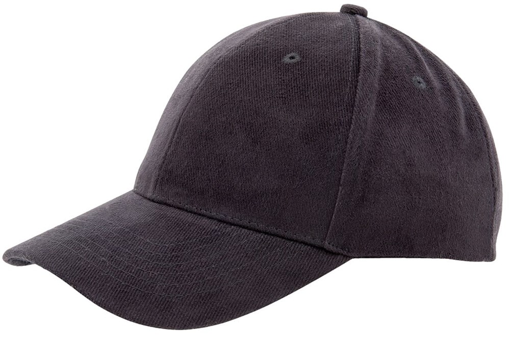 Heavy Brushed Cap - Schwarz (Black) / Schwarz