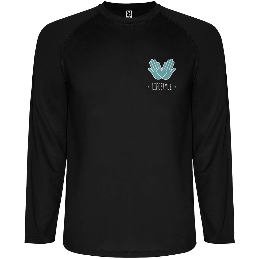 Montecarlo Langarm Sport-Shirt für Männer