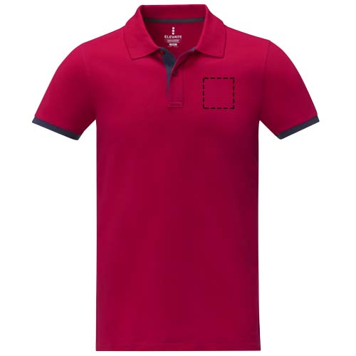Morgan Polo für Herren, zweifarbig