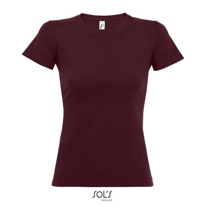 IMPERIAL WOMEN - IMPERIAL WOMEN T-Shirt 190g - Burgundy