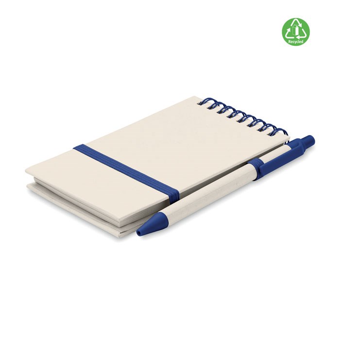 MITO SET - DIN A6 Notizbuch-Set - blau