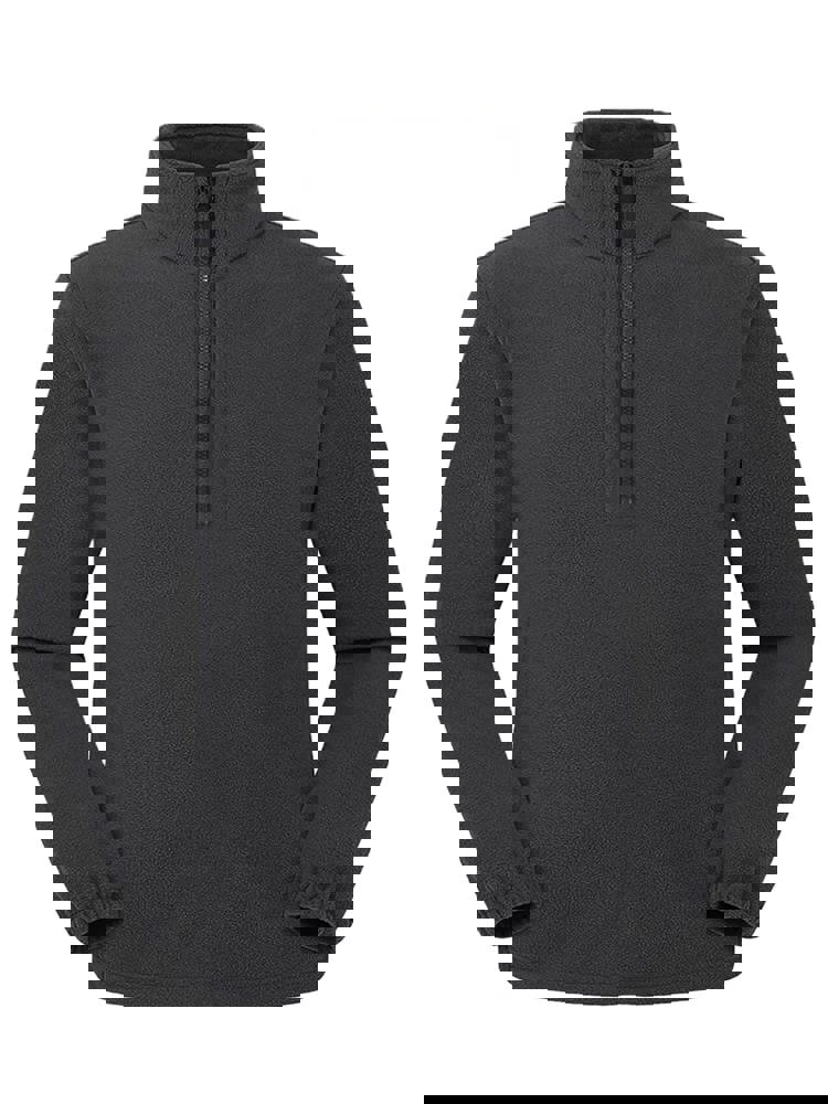 BS Polaris Fleece-Pullover mit halbem Reißverschluss, 160 gr/m² - Dunkelgrau (PMS 7540C)