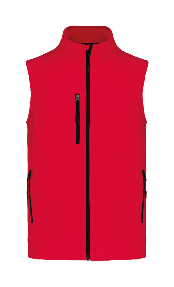 KA403 - Dreilagige Softshellweste - Rot