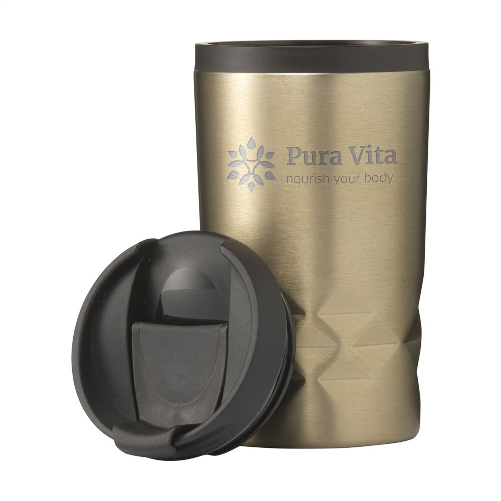 Graphic Mini Mug RCS Recycled Steel 250 ml Thermobecher