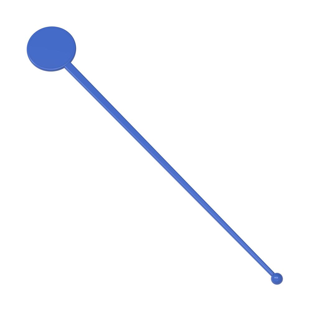 Cocktail-Rührstab "Rund" - standard-blau PP