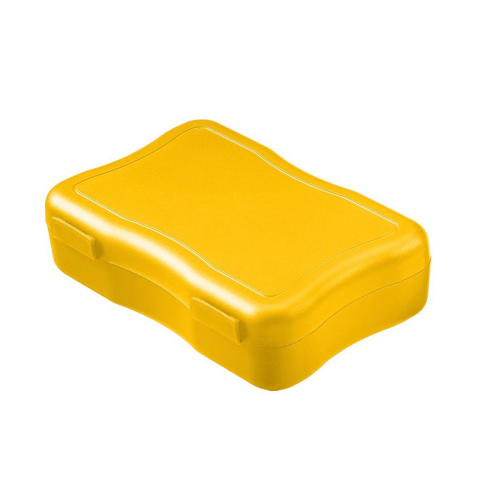 Brotzeitdose "Wave", klein - standard-gelb