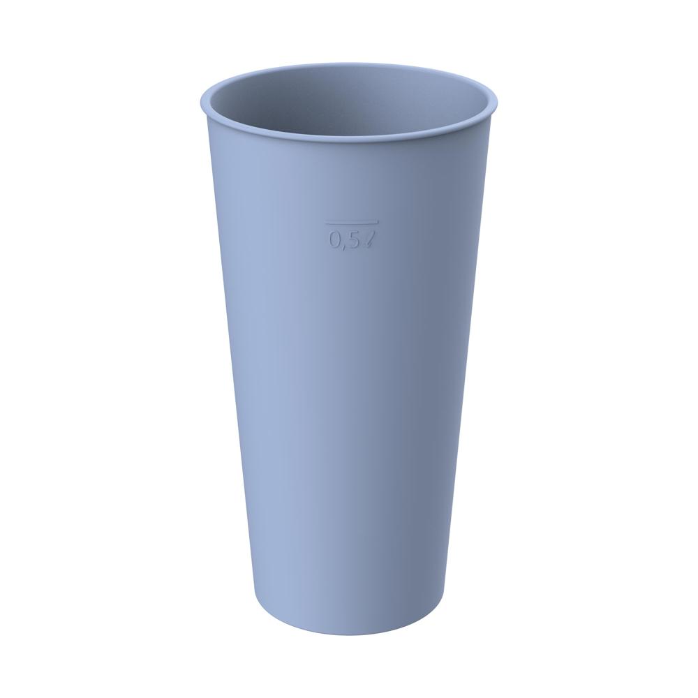 Bio-Trinkbecher "Colour" 0,5 l - kornblume
