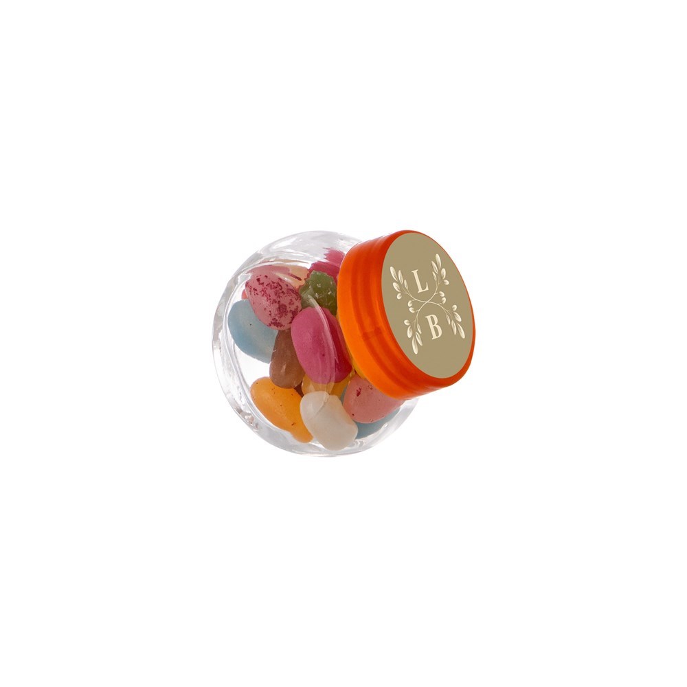 Mikro Glas 50 ml gefüllt mit Süßigkeiten