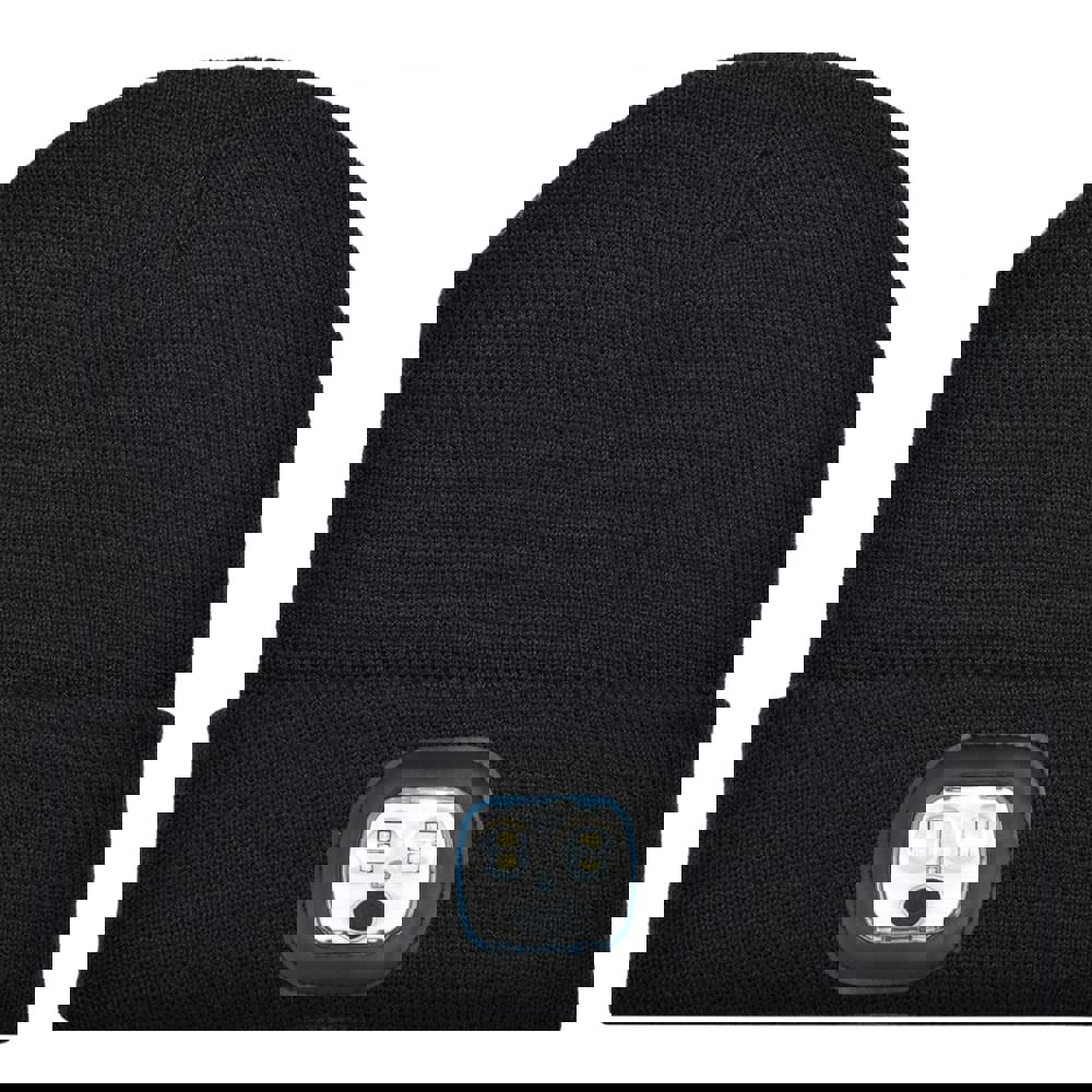 Strickmütze mit LED