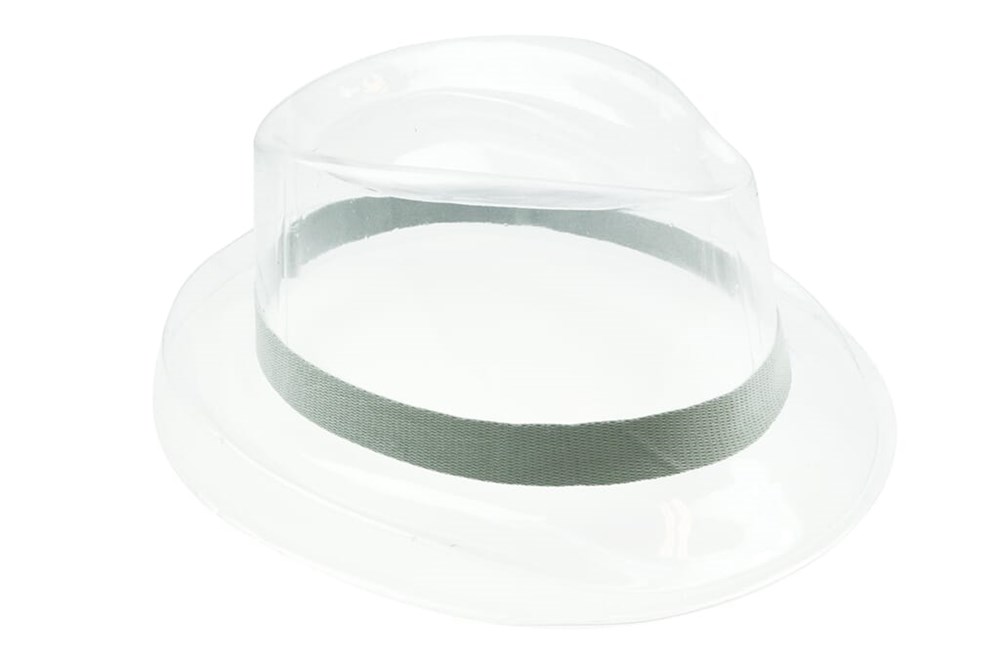 Elastisches Hutband - Grau (PMS 7543c) / Grau