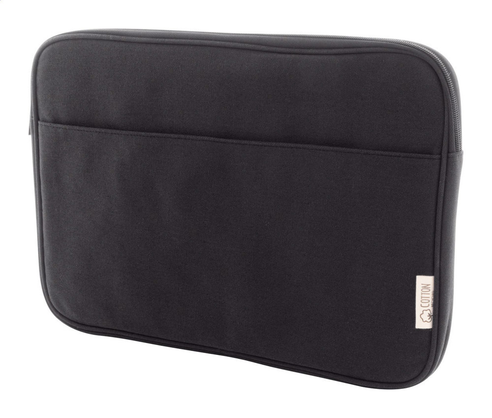 Rebyss Comp - Recycelten Canvas Laptoptasche - Schwarz
