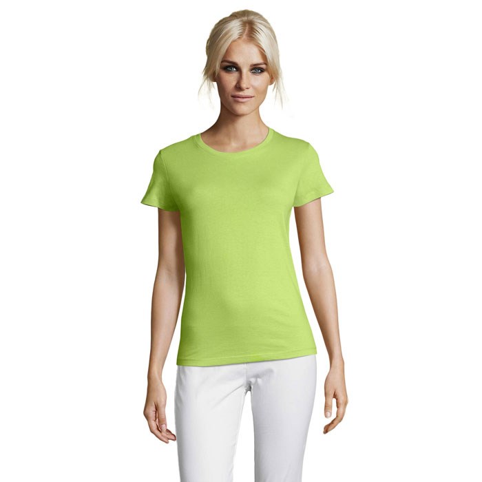 REGENT WOMEN - REGENT DAMENT-SHIRT 150g - Apple Green