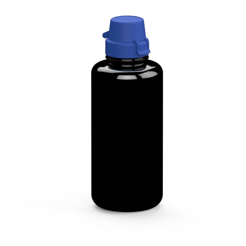 Trinkflasche "School", 1,0 l - Schwarz/Blau