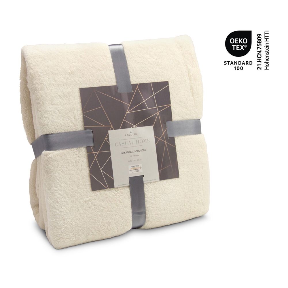 Mikroflauschdecke – 150 x 200 cm, 250 g/m²