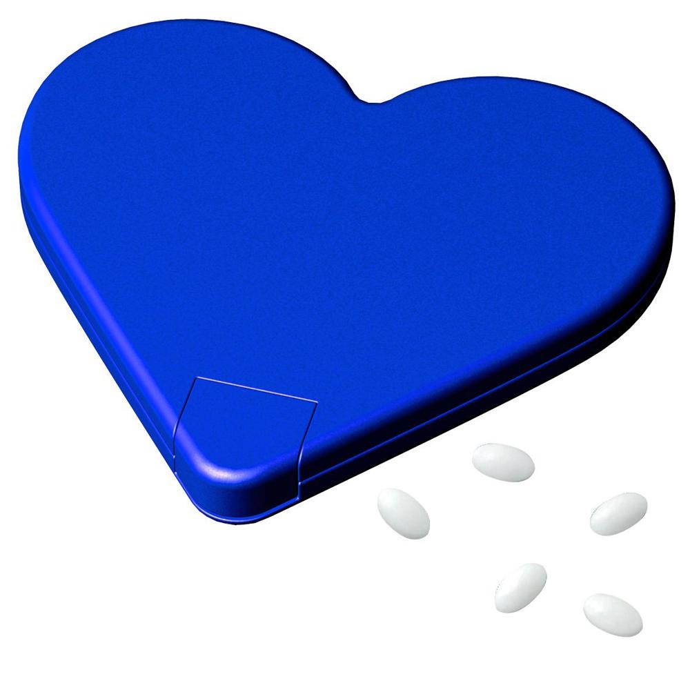 Mint-Spender "Herz" - standard-blau PP
