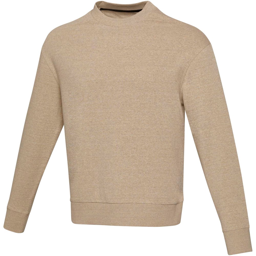 Jet Unisex Aware™ Pullover mit Rundhalsausschnitt aus recyceltem Material - oatmeal
