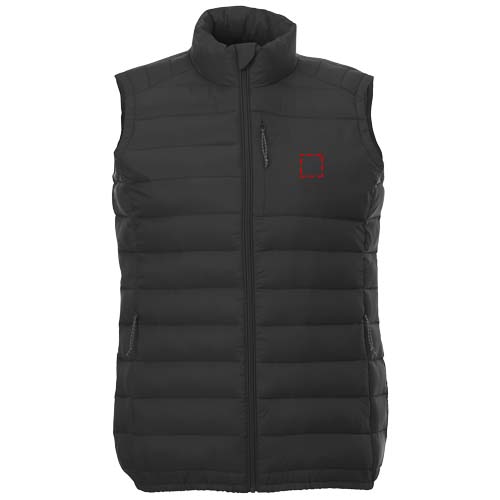 Pallas GRS recycelter wattierter Bodywarmer für Damen