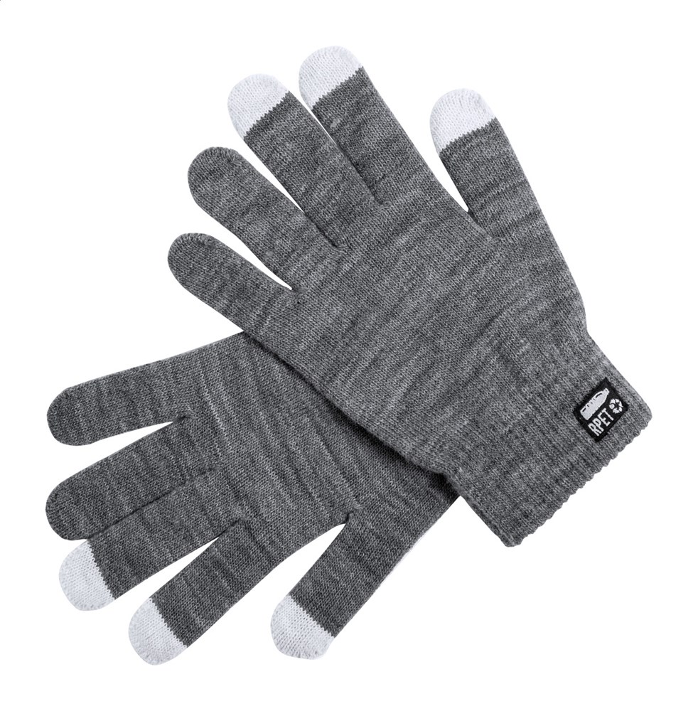 Retap - RPET Touchscreen-Handschuhe - aschgrau