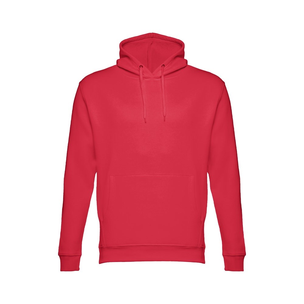 THC PHOENIX. Sweatshirt (unisex) mit Kapuze aus Baumwolle und Polyester - Rot