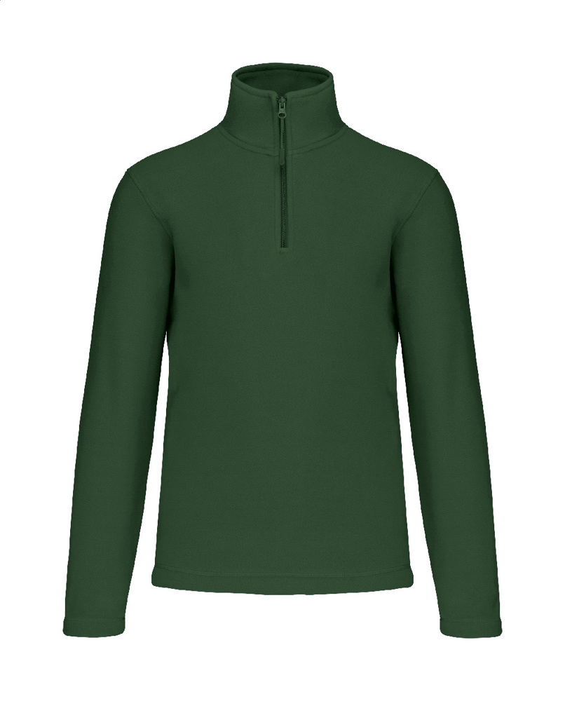 KA912 - kurze Fleecejacke mit Reißverschluss - Grün