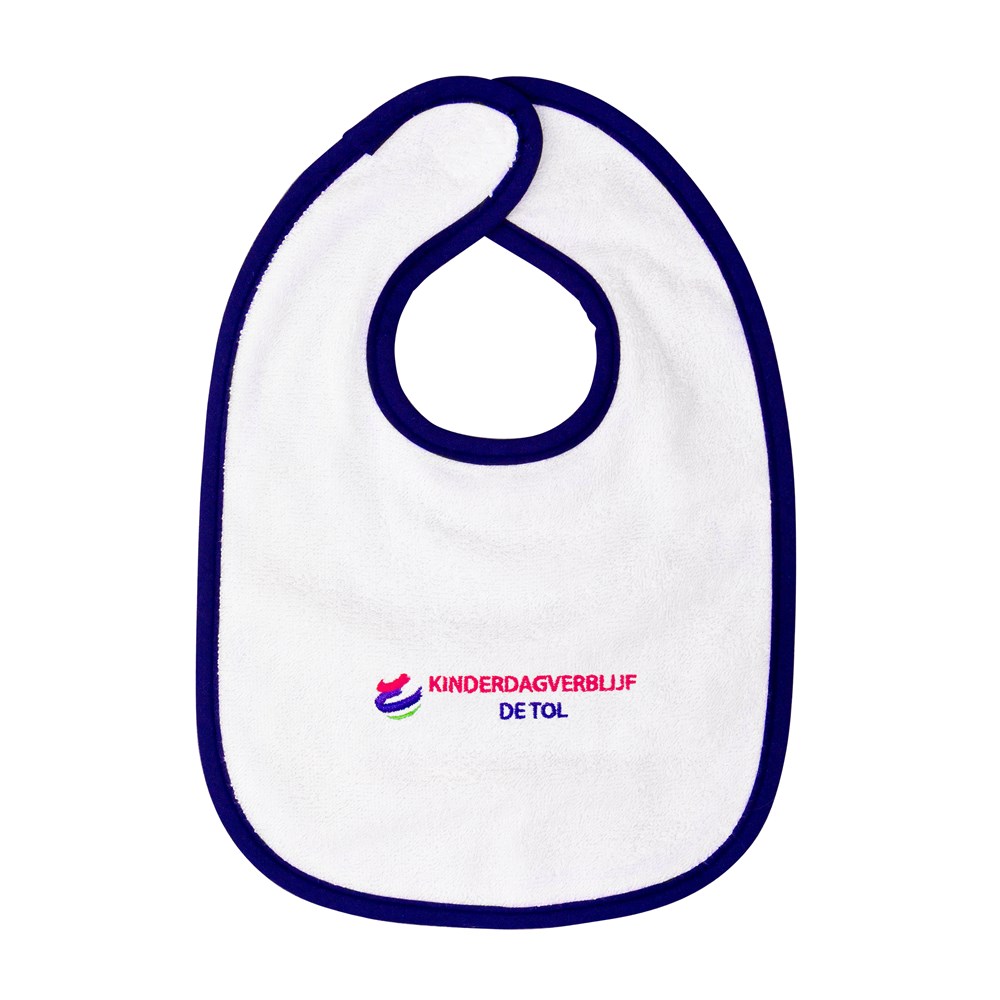 Lätzschen - Weiß/Marine