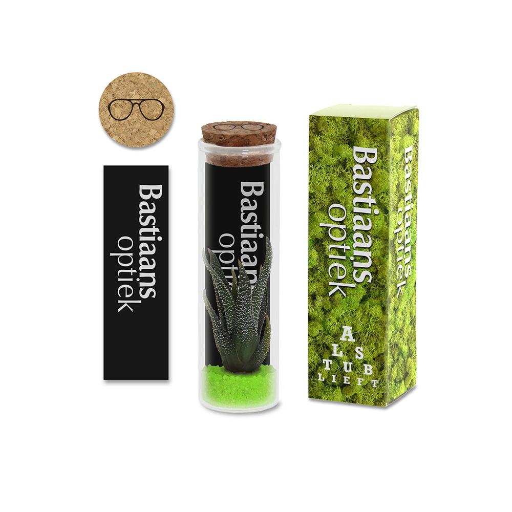 Tiny Treasurez® - Message in a bottle small, In Geschenkbox, Lila