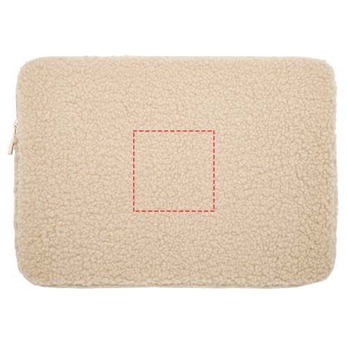 Bear 13" GRS-recycelte Sherpa Laptophülle 2 L 