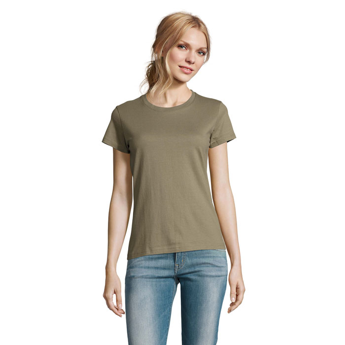 IMPERIAL WOMEN - IMPERIAL WOMEN T-Shirt 190g - Khaki