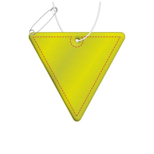 RFX™ H-12 reflektierender PVC-Anhänger Dreieck