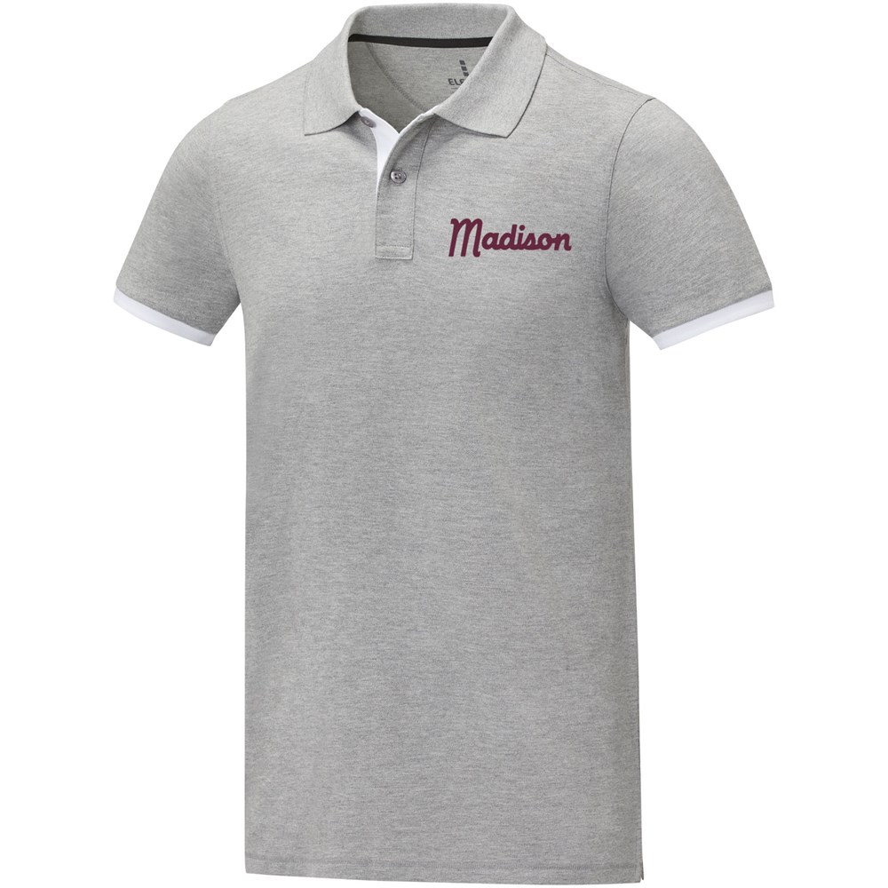 Morgan Polo für Herren, zweifarbig