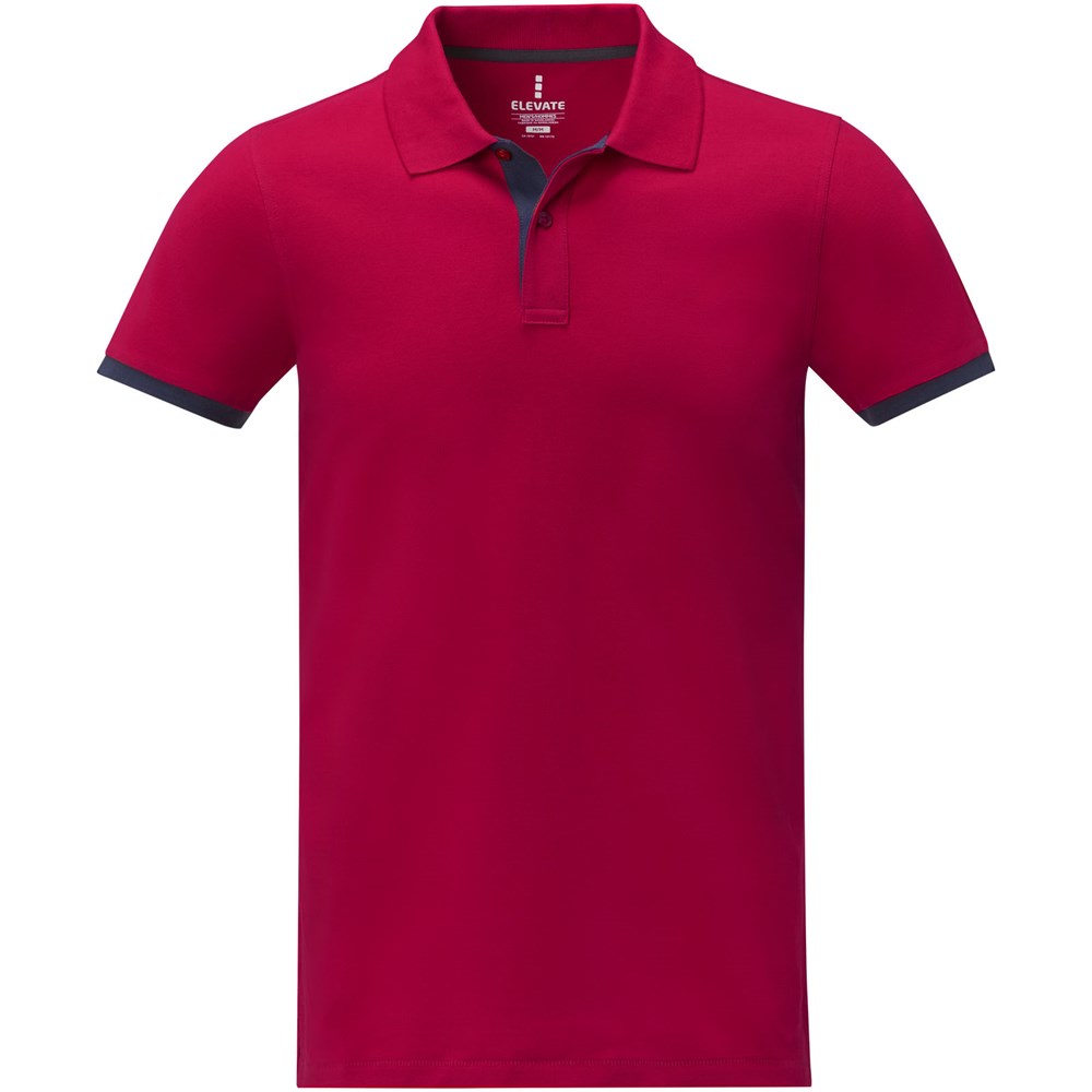 Morgan Polo für Herren, zweifarbig