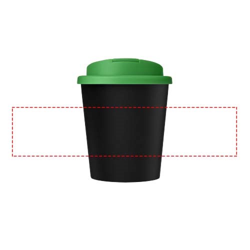 Americano® Espresso Eco 250 ml recycelter Isolierbecher mit auslaufsicherem Deckel 