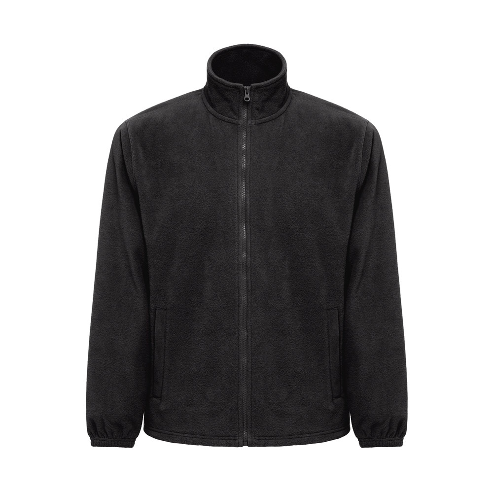 THC GAMA. Herren Polarjacke HD aus Polyester - Schwarz