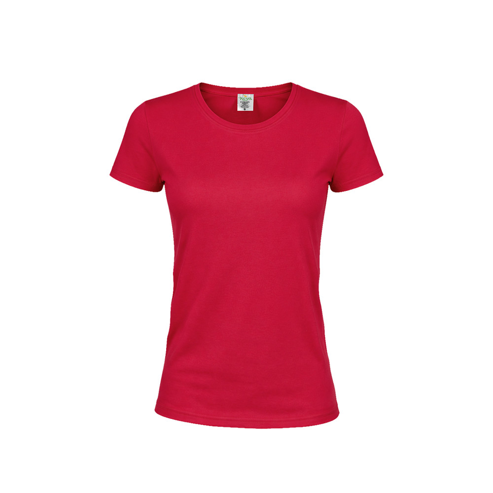 Frauen Farbe T-Shirt "keya" WCS180 - ROJ
