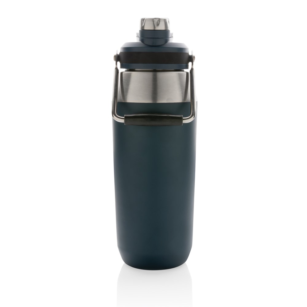 1L Vakuum StainlessSteel Flasche mit Dual-Deckel-Funktion