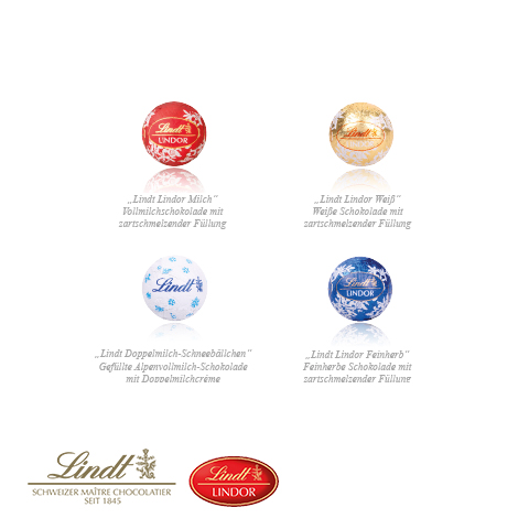 Adventskalender Cube "XL" mit Lindt