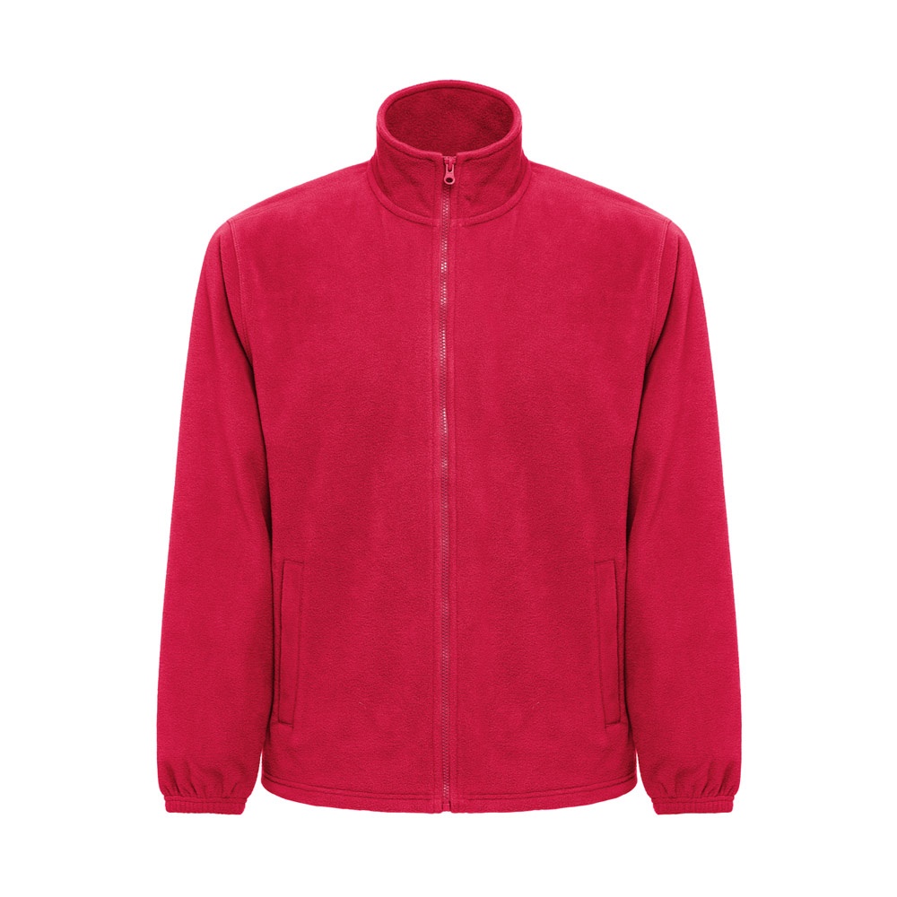 THC GAMA. Herren Polarjacke HD aus Polyester - Rot
