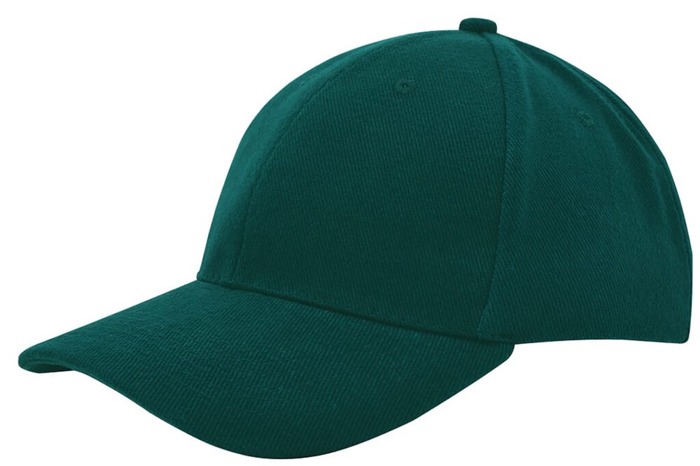 Heavy Brushed Cap - Flaschengrün (PMS 3308c) / Flaschengrün