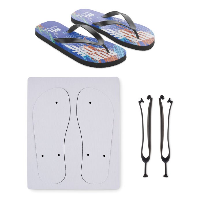 DO MEL - Sublimations-Zehensandalen