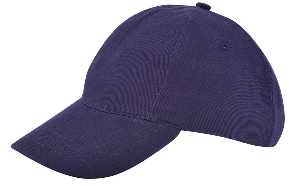Kids Brushed Promo Cap - Navy (PMS 533c) / Navy