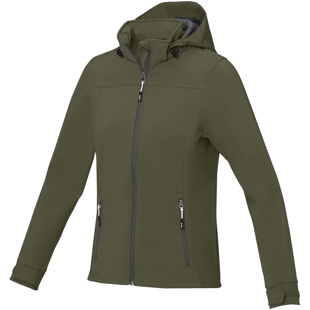 Langley Softshelljacke für Damen - waldgrün