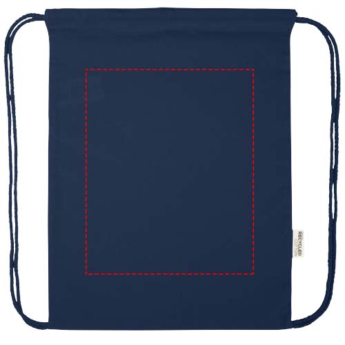 Peru Blend 180 g/m² Sportbeutel aus GRS recycelter Baumwolle 5L