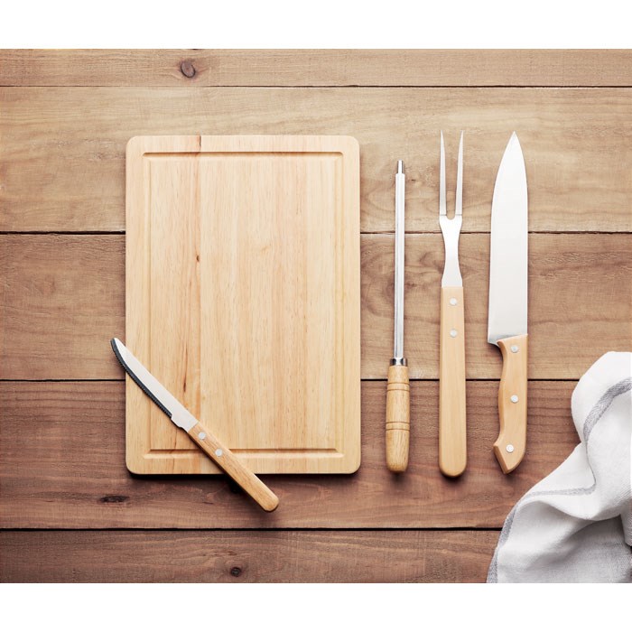 GRILLE - 4teiliges Barbecue Werkzeug