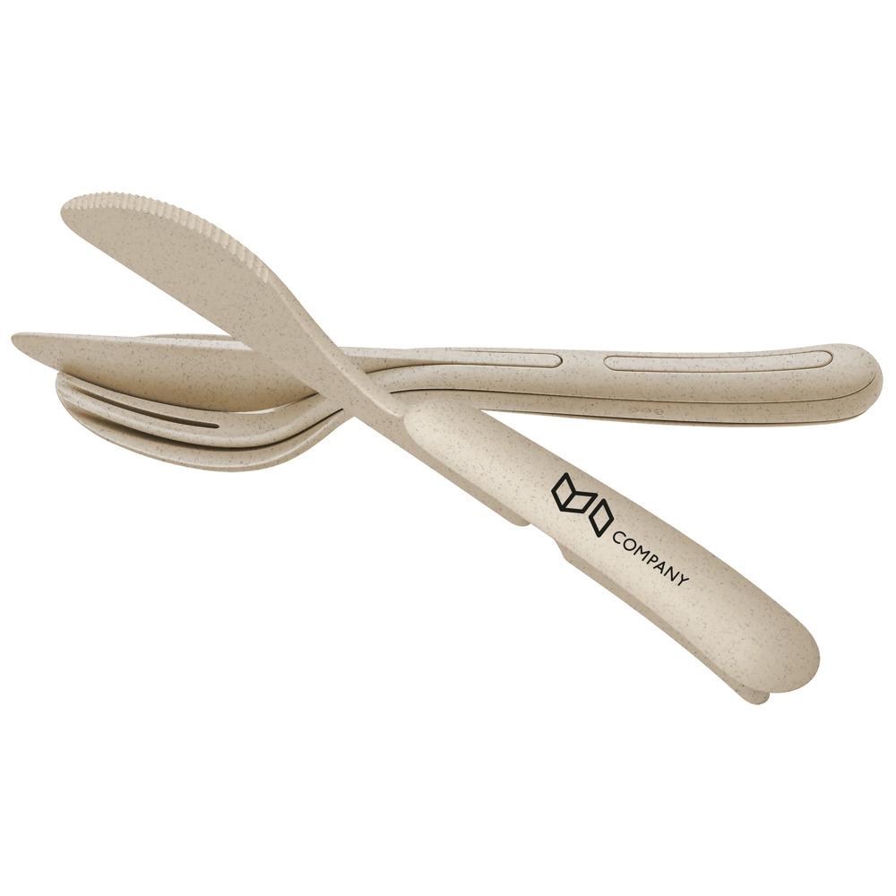 KOZIOL KLIKK Besteck-Set 3-teilig