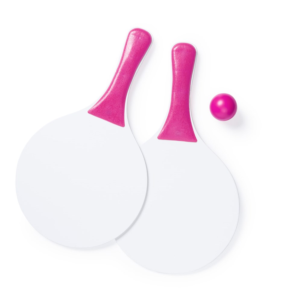 Negril - Strandtennis - pink/weiß