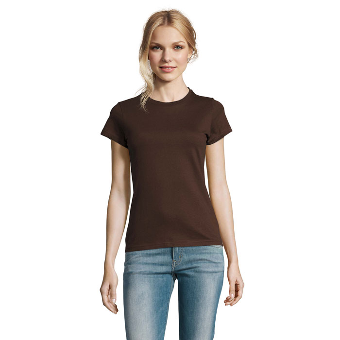IMPERIAL WOMEN - IMPERIAL WOMEN T-Shirt 190g - Chocolate