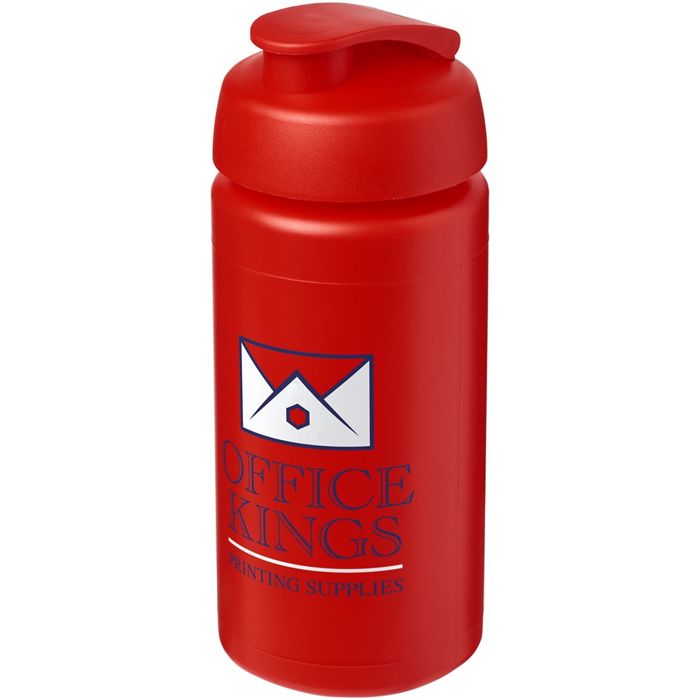 Baseline® Plus grip 500 ml Sportflasche mit Klappdeckel