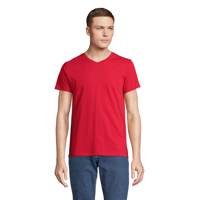 REGENT V - REGENT V V-NECK T-SHIRT - Red