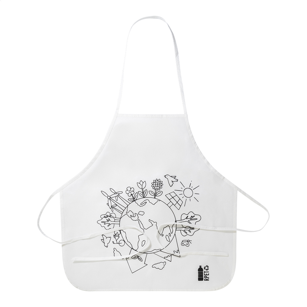 Ecolo - RPET Kinderschürze zum Bemalen